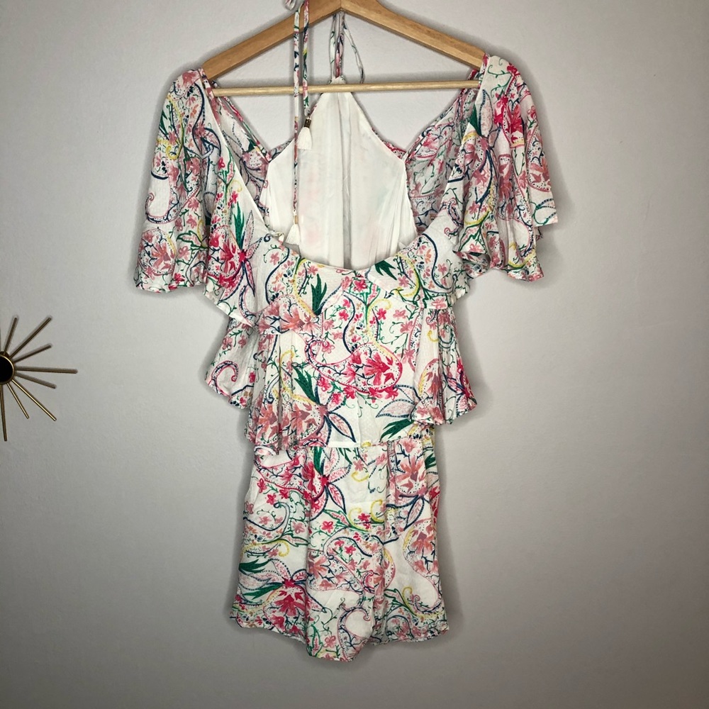 NEW L*Space Seaside Multicolor Romper M - Picture 6 of 7
